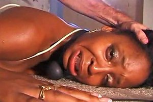 Ebony Babe Is Fucking Crying From The Pleasant Pain
